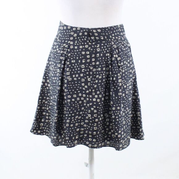 Anthropologie black white skirt 2 - Picture 7 of 8